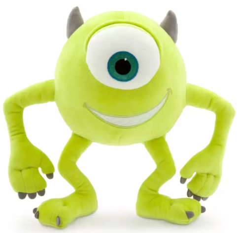 Peluche Mike Wazowski de Monstruos University Disney Pixar - Juguete para Fans y Coleccionistas | Regalo Divertido